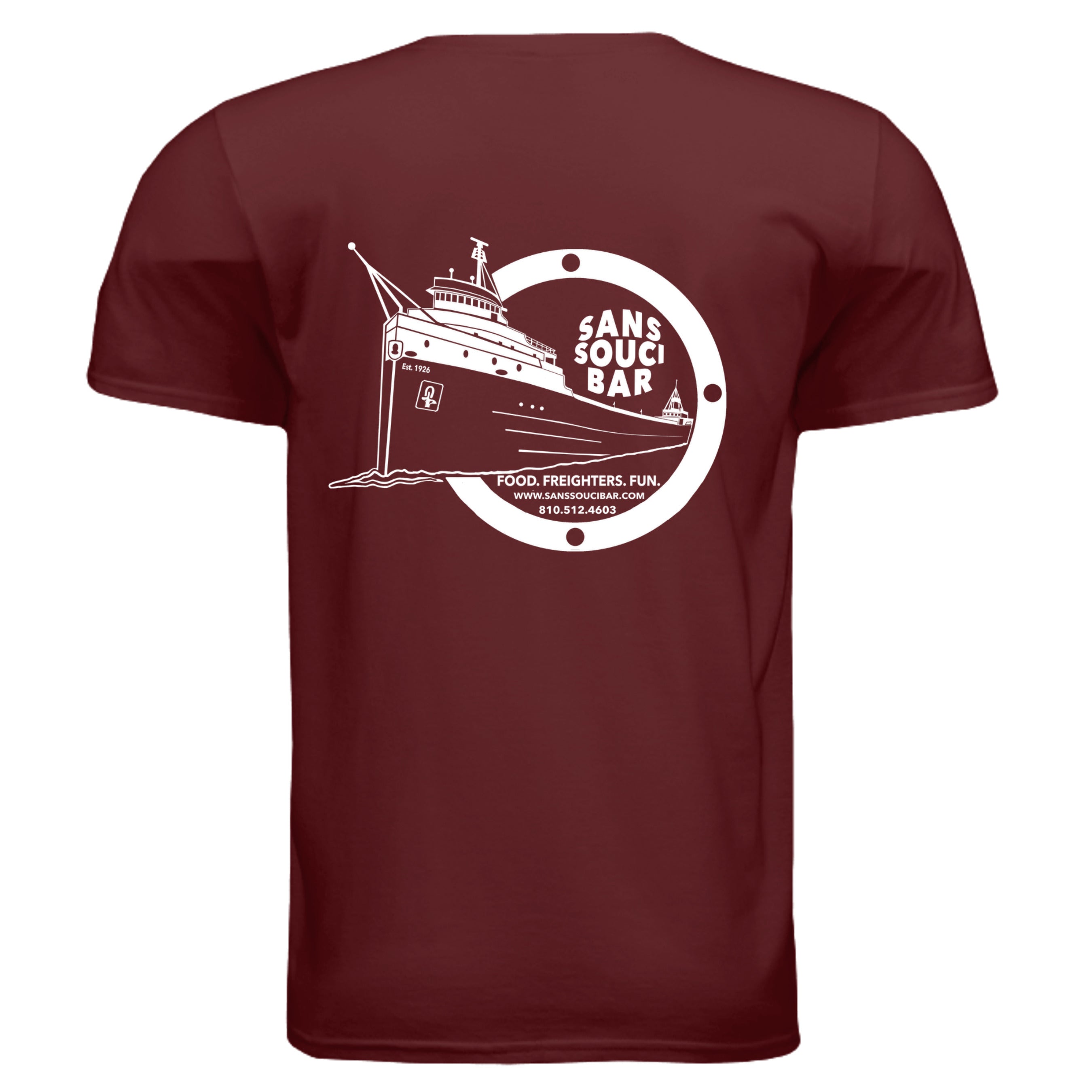 MAROON - G640 - BACK
