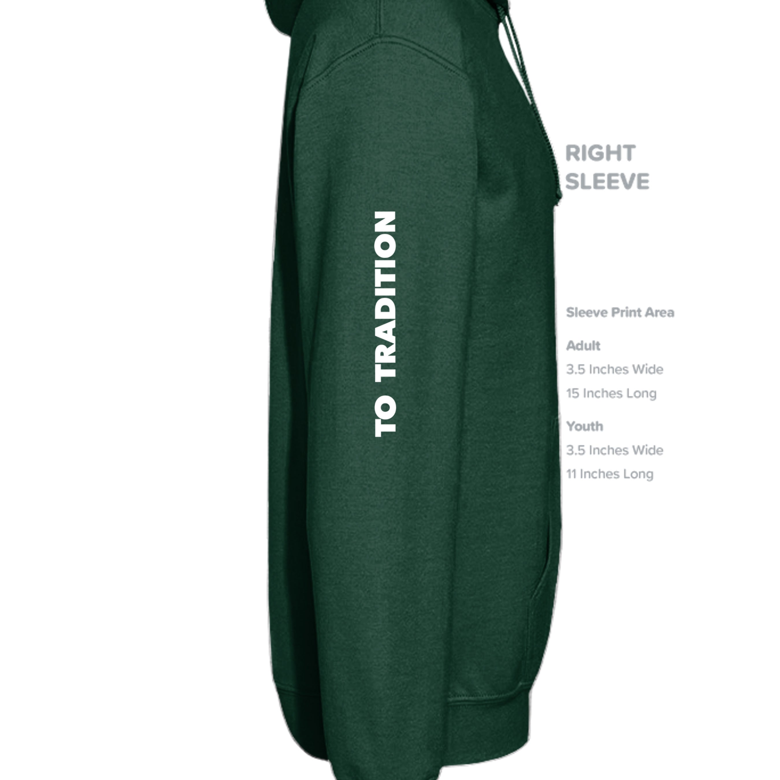 Athletic Dark Green - P170 - SLEEVE_RIGHT
