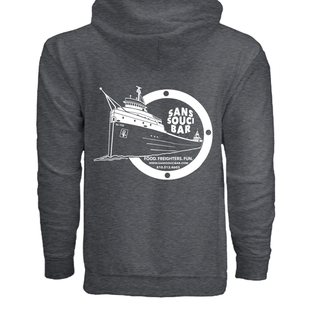 DARK HEATHER - G186 - BACK