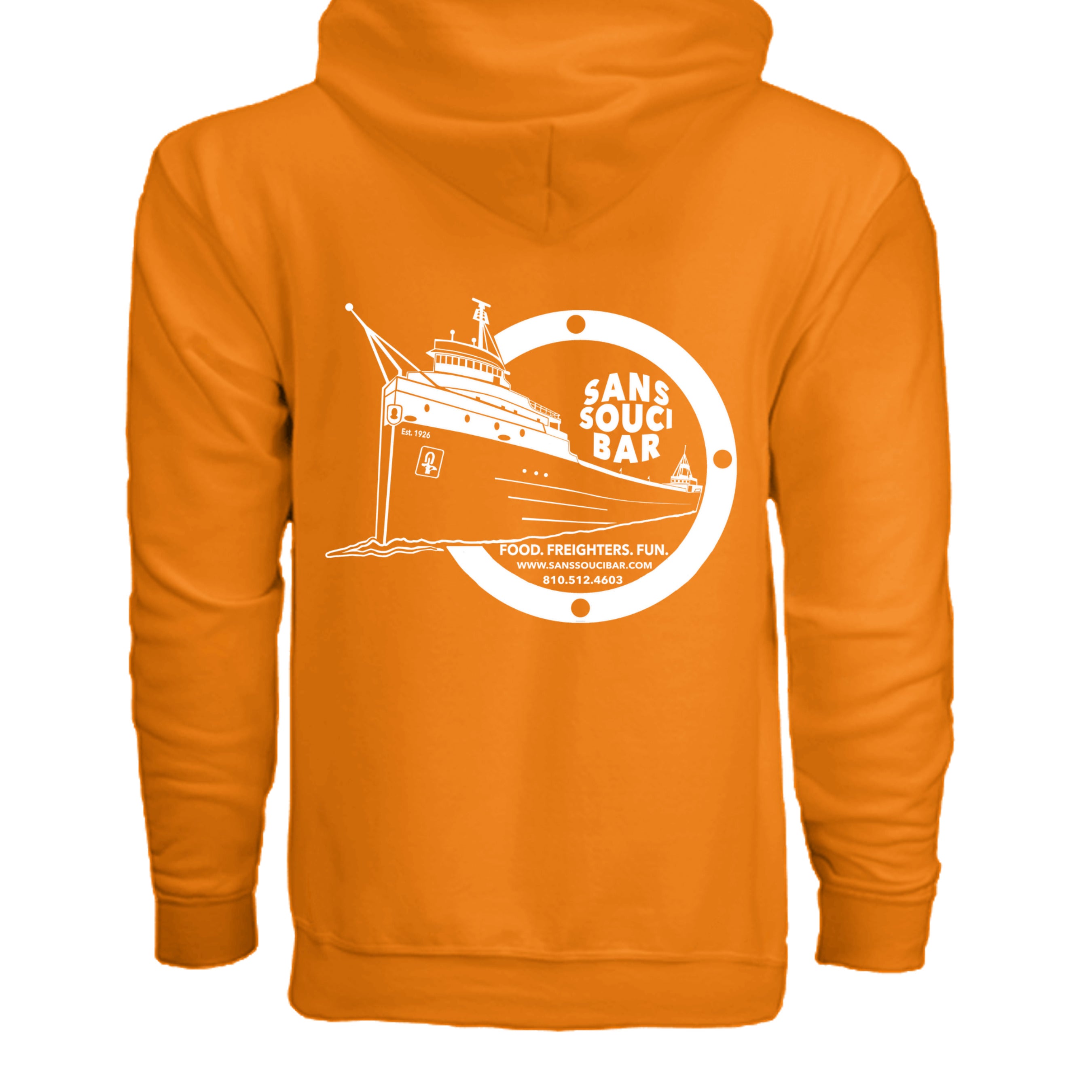 SAFETY ORANGE - G186 - BACK
