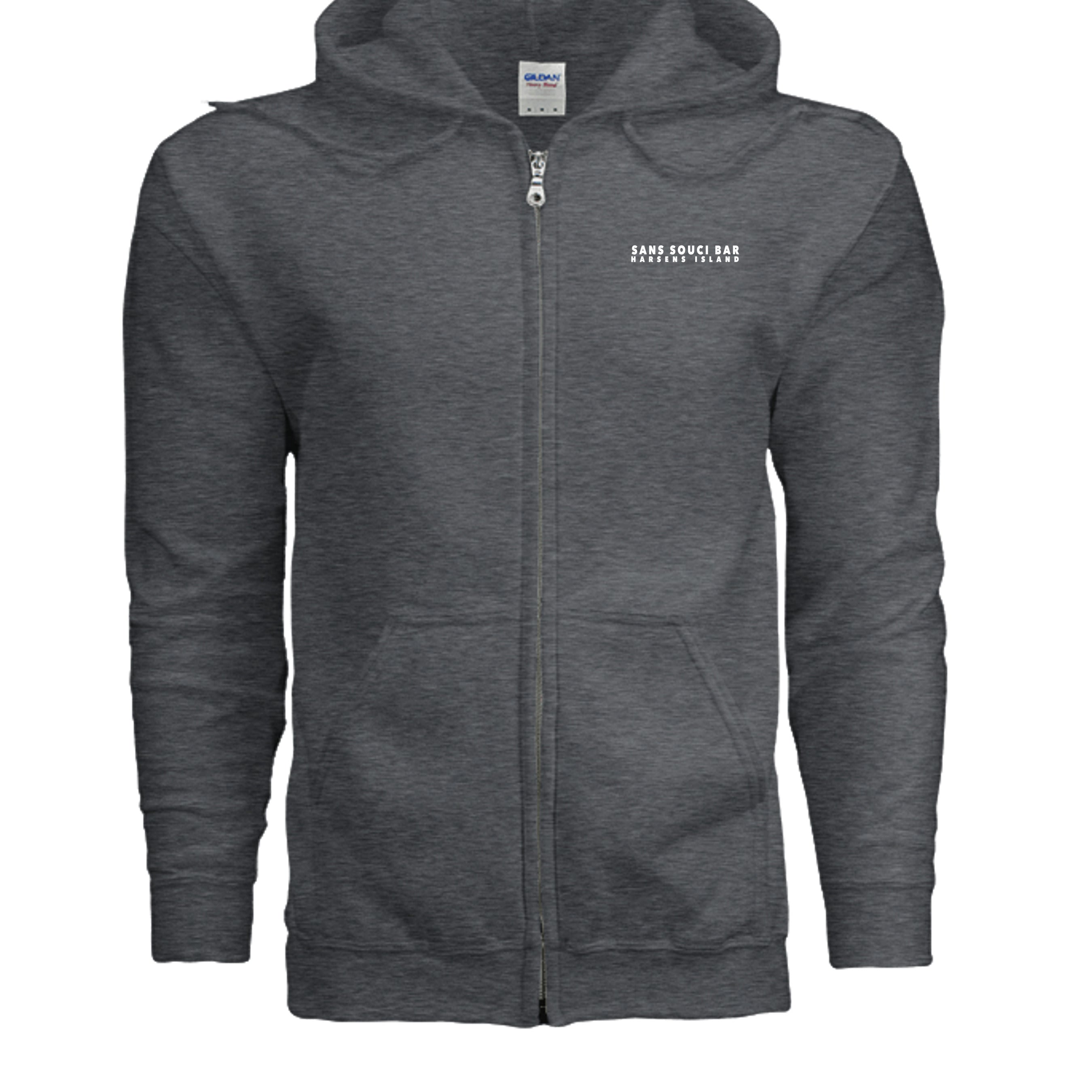DARK HEATHER - G186 - FRONT