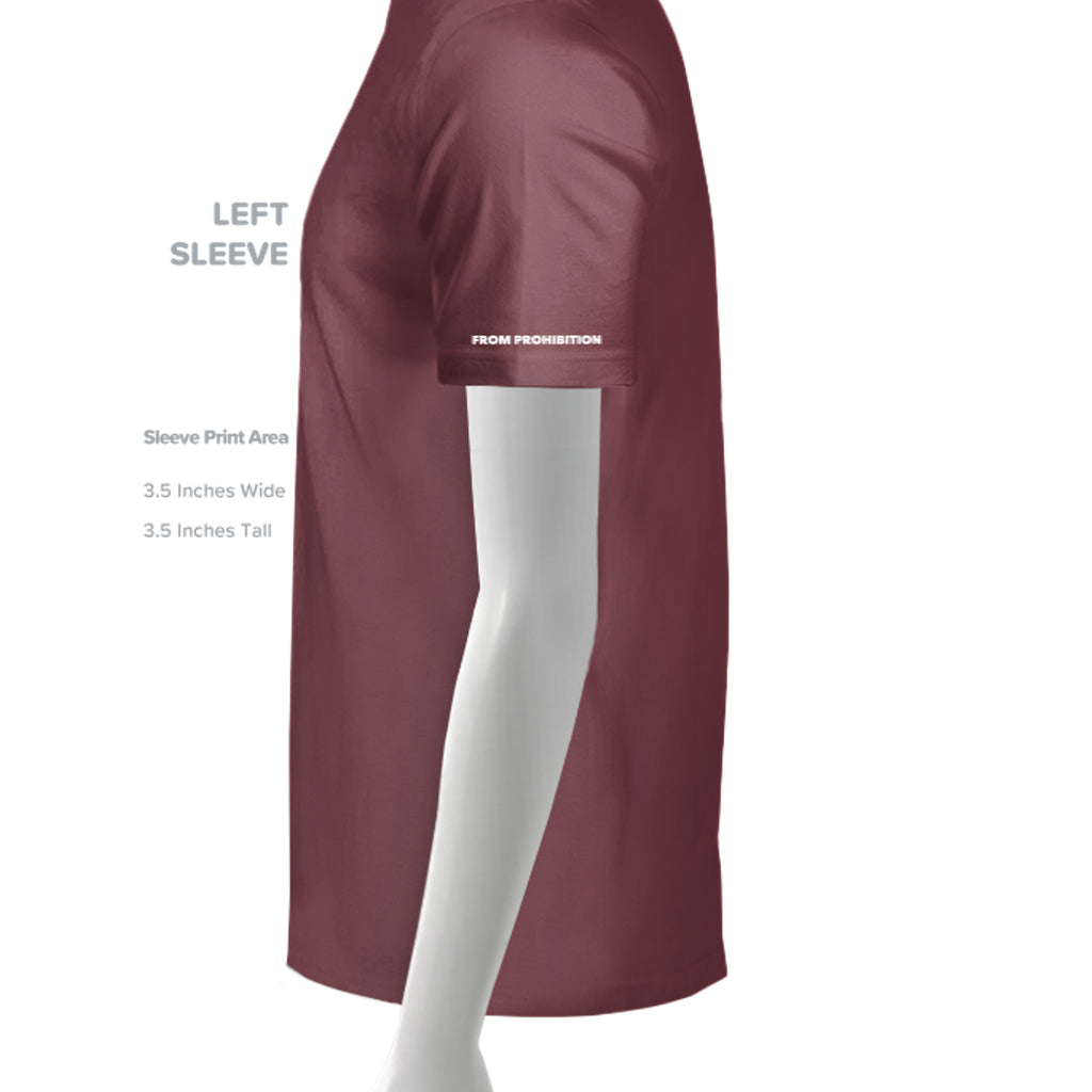 Maroon Frost - DM1350L - SLEEVE_LEFT