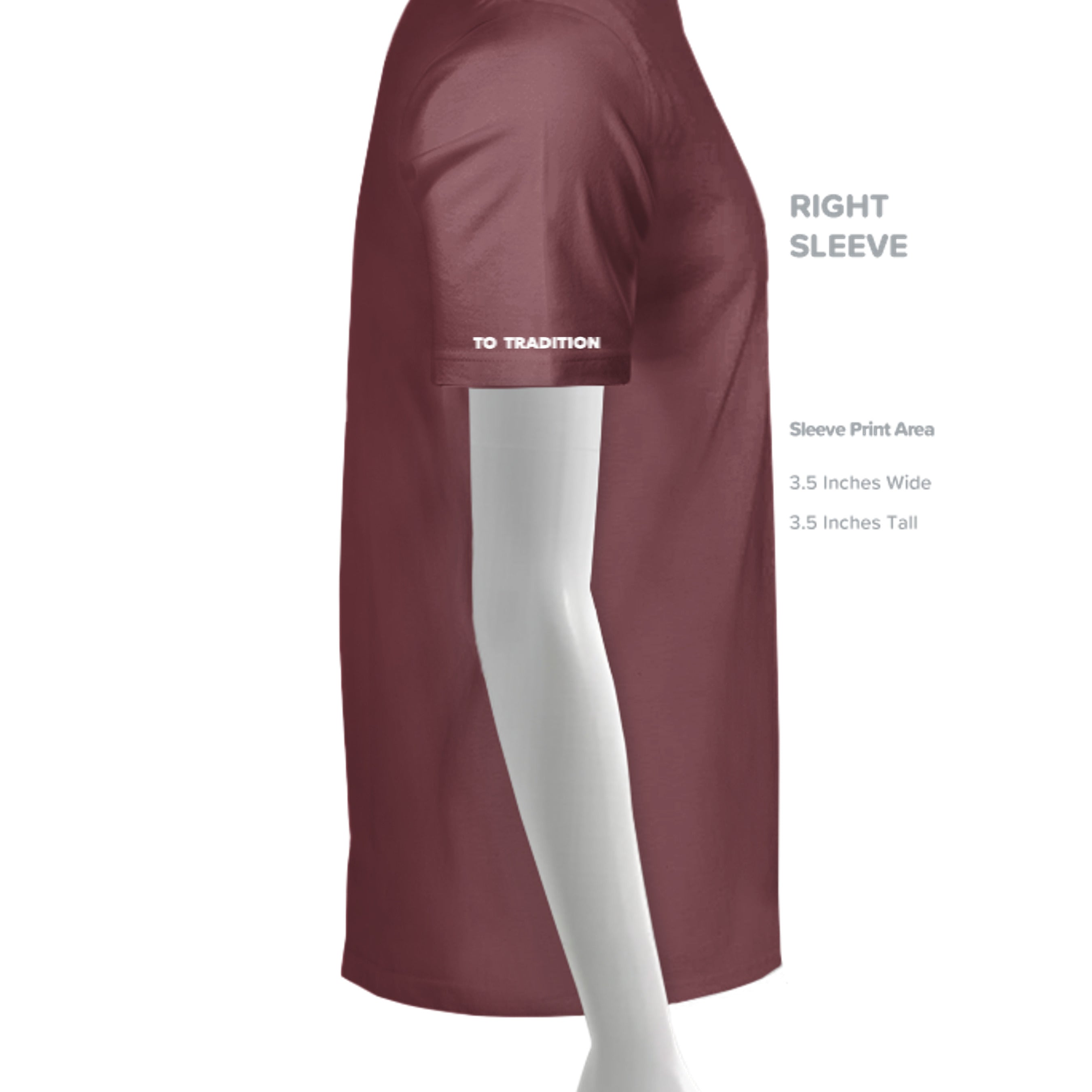 Maroon Frost - DM1350L - SLEEVE_RIGHT
