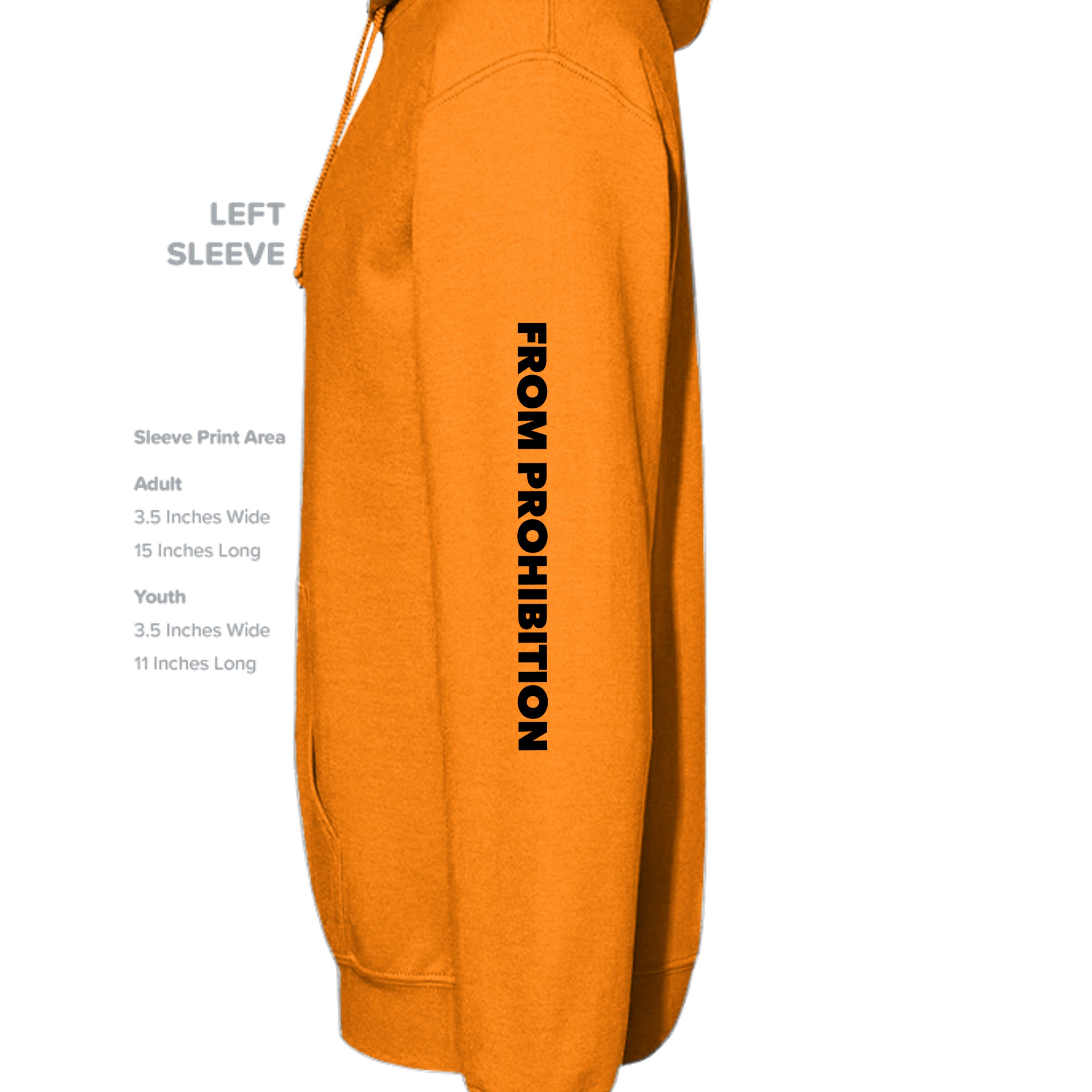 SAFETY ORANGE - G186 - SLEEVE_LEFT