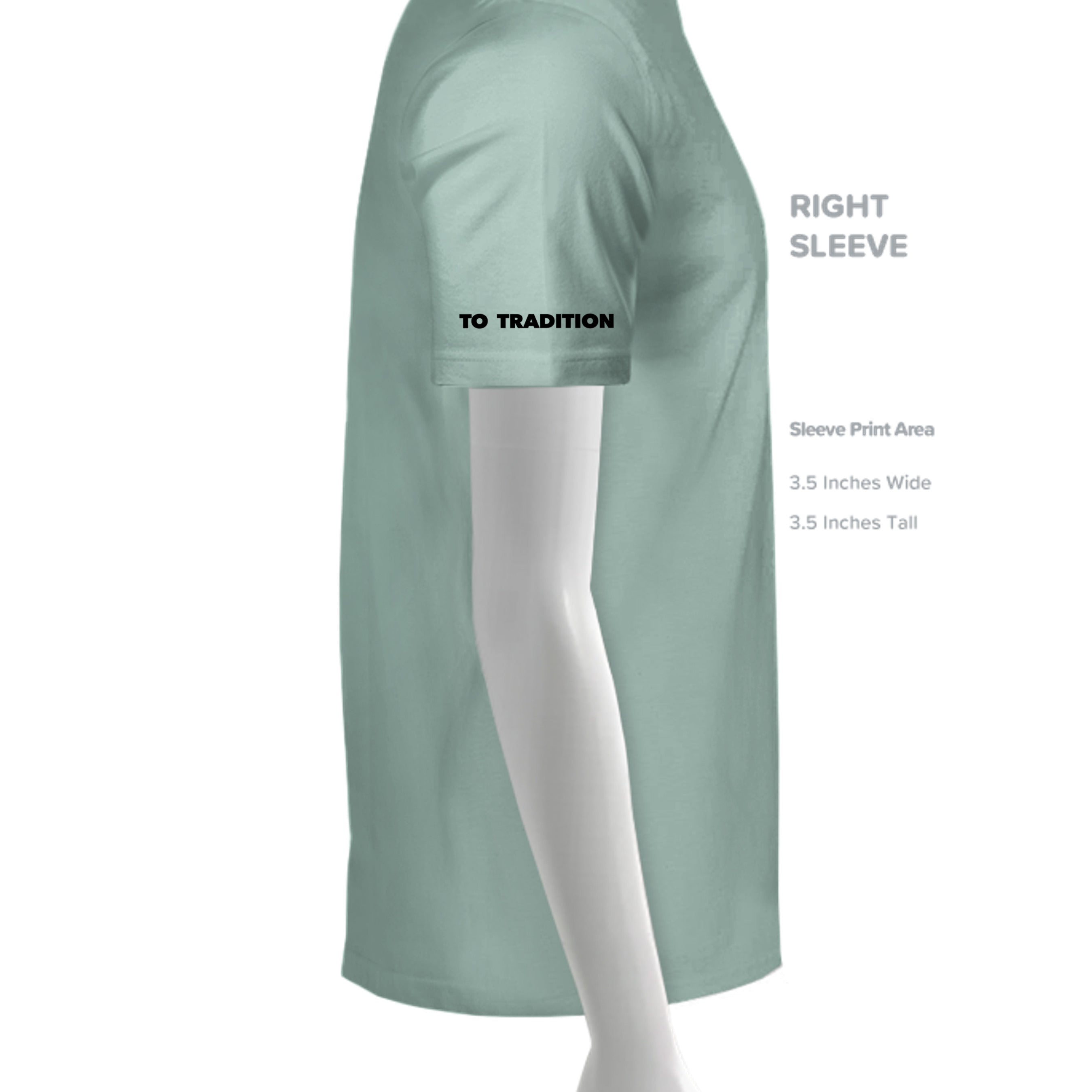 Heathered Dusty Sage - DM1350L - SLEEVE_RIGHT