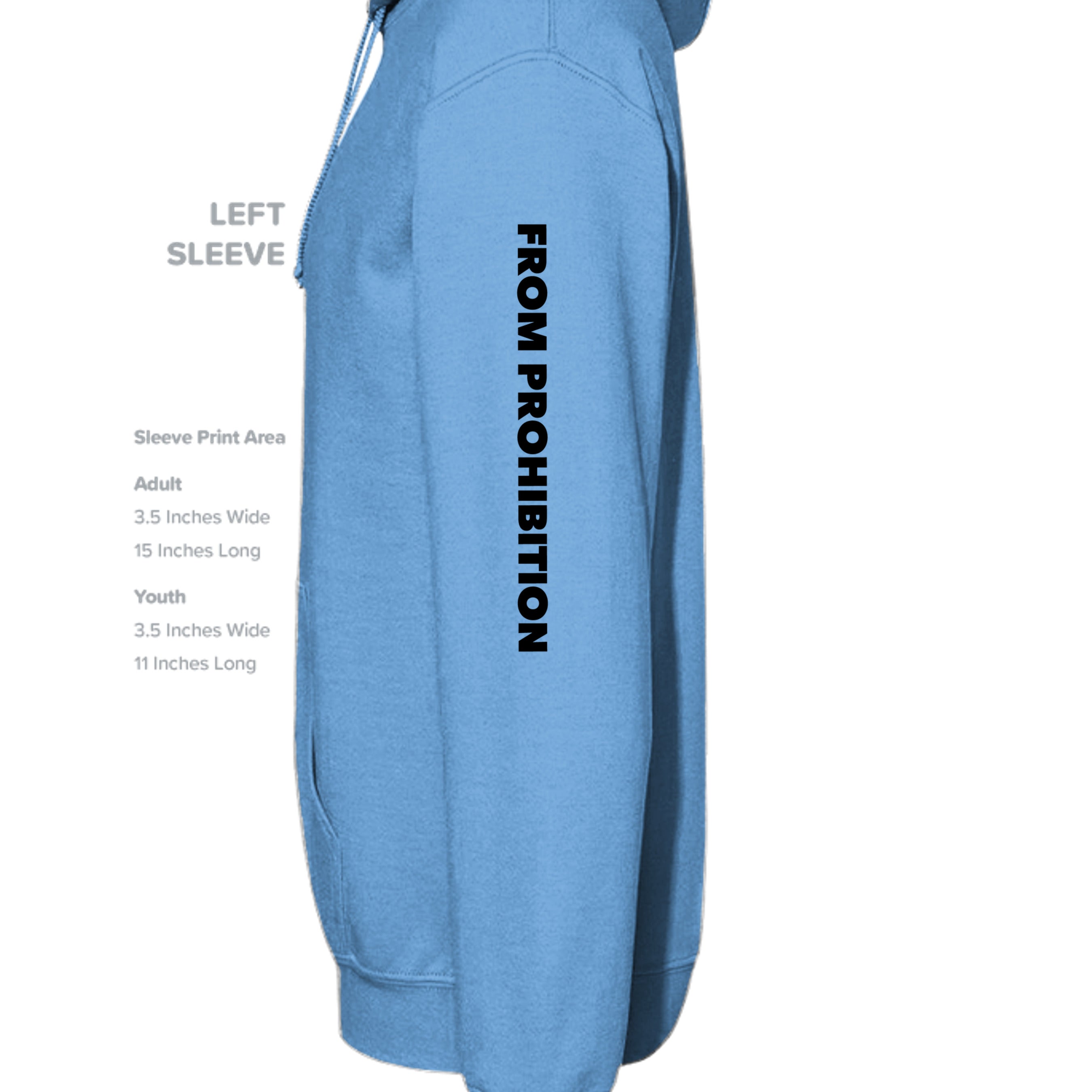 CAROLINA BLUE - P170 - SLEEVE_LEFT