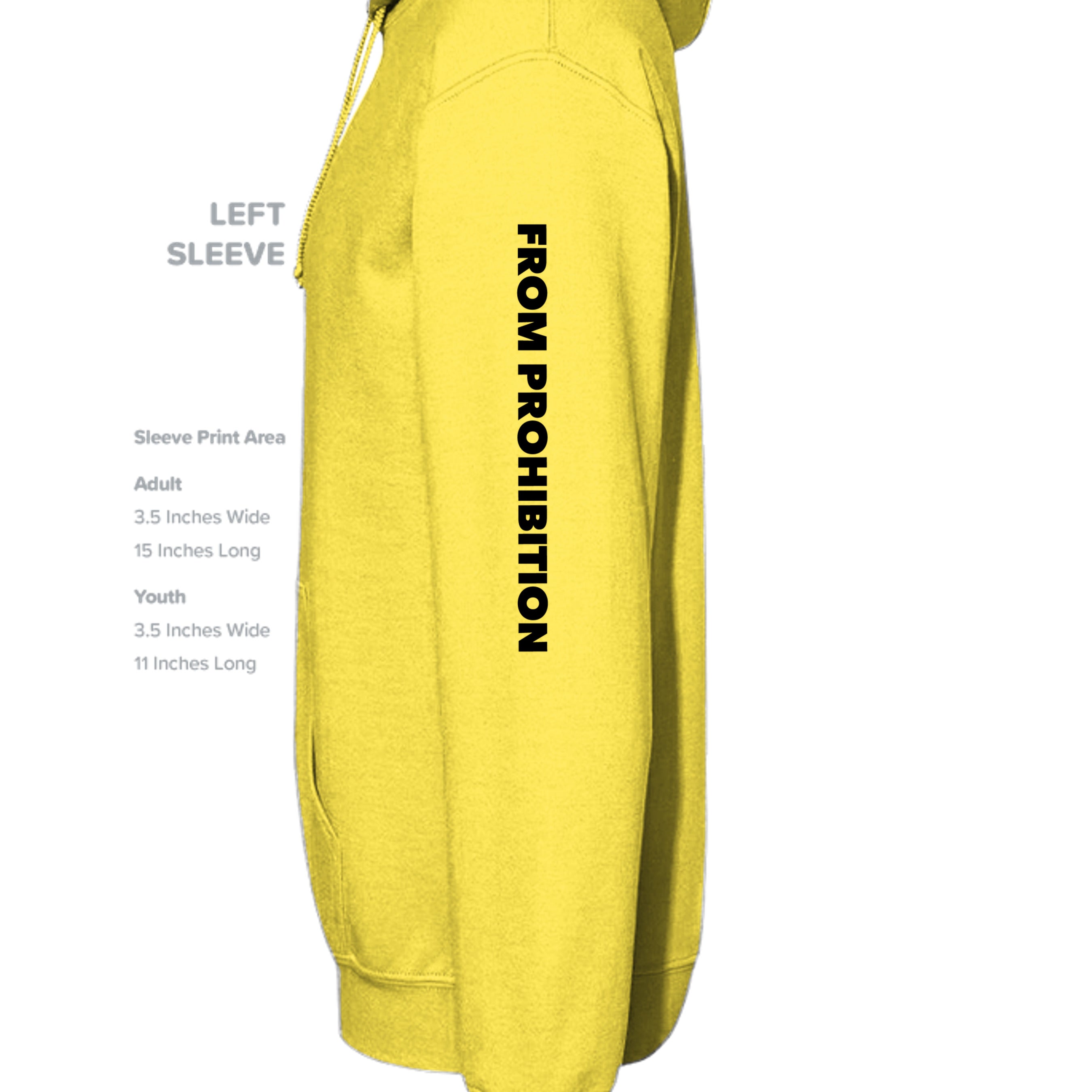Athletic Yellow - P170 - SLEEVE_LEFT