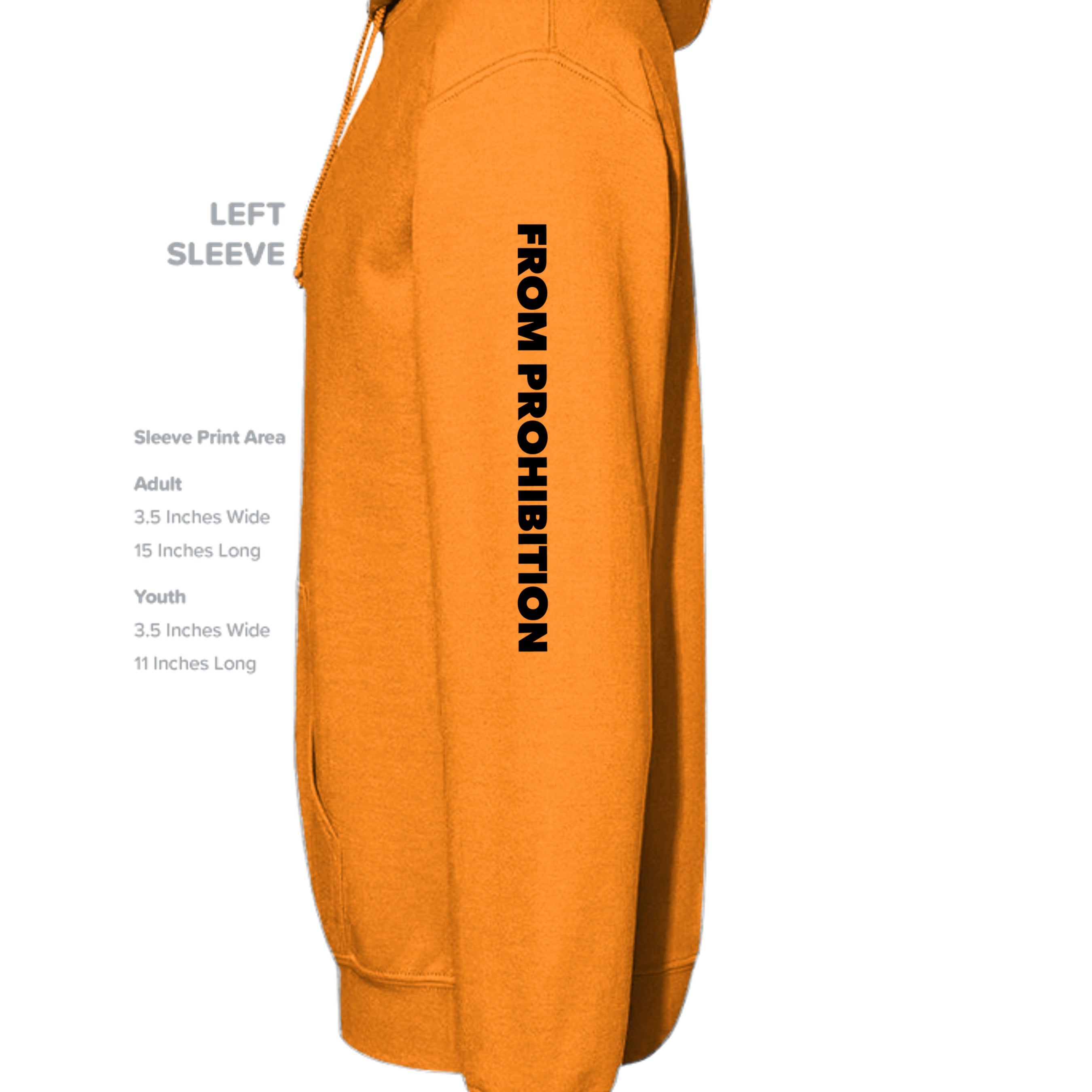 SAFETY ORANGE - P170 - SLEEVE_LEFT