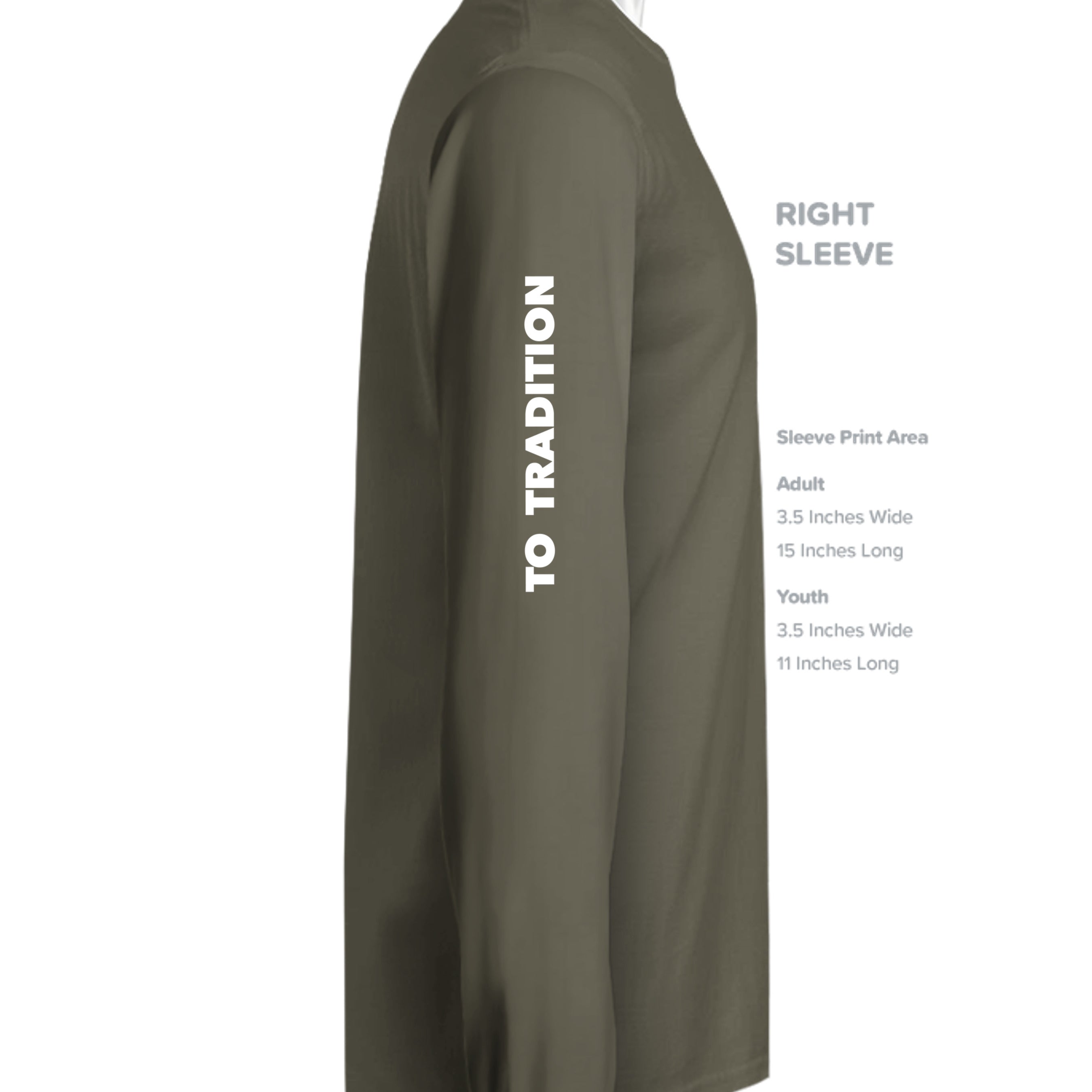 Fatigue Green - P1607 - SLEEVE_RIGHT