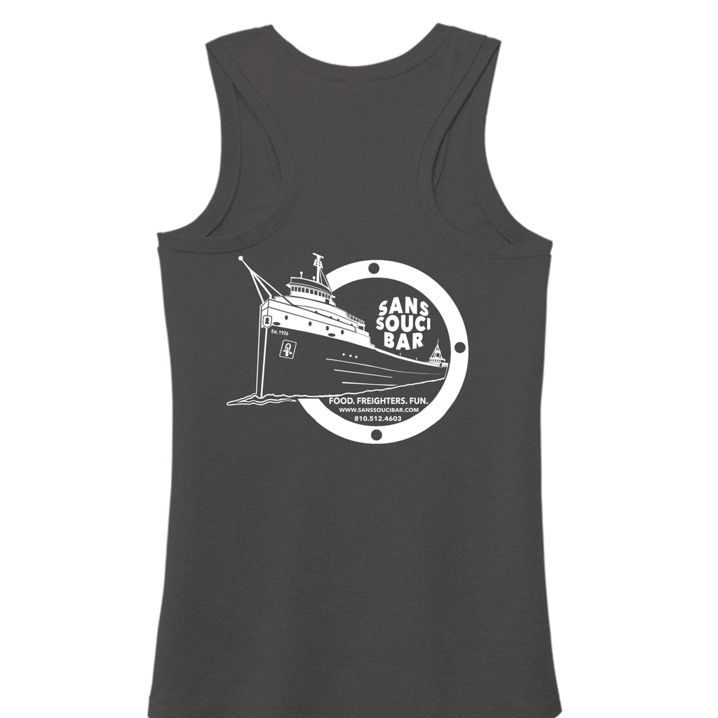 Heathered Charcoal - DM138L - BACK